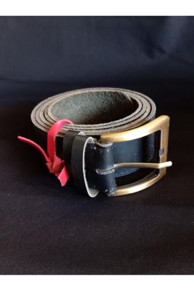 Black Gents Leather Belt